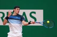 Jack Draper in action at the Monte-Carlo Masters (Image Source: Getty)